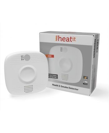HEATIT Z-SMOKE DETECTOR 230V - multifunktionaler Rauchmelder heatit Z-Wave Sensoren