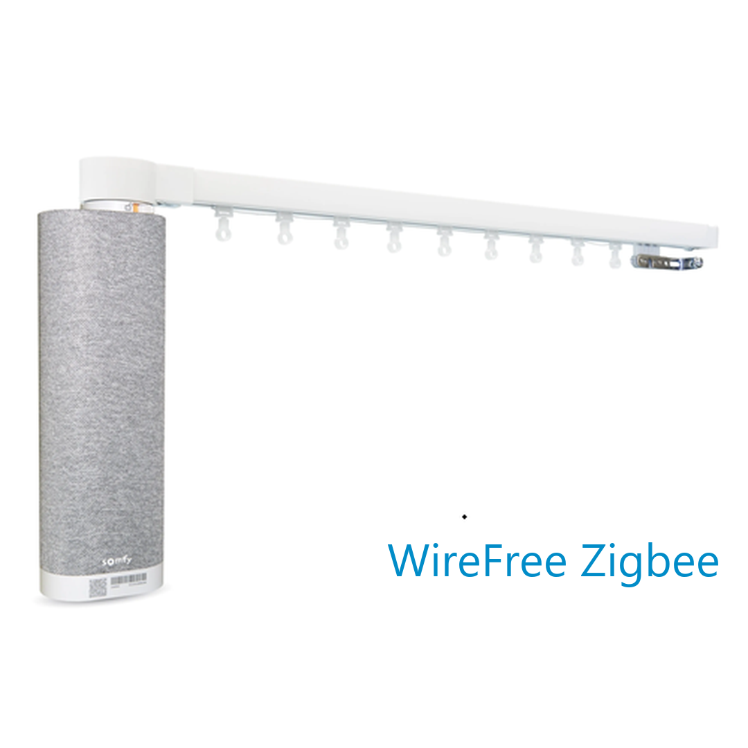 Somfy Glydea Ultra 50 WireFree Zigbee elektrische Vorhangschiene
