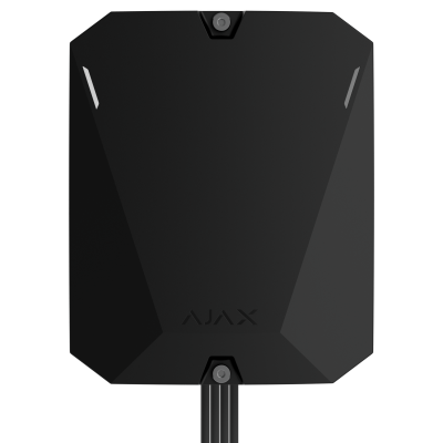 AJAX Superior Hub Hybrid 2 hybride Alarmzentrale, Schwarz, Produktansicht