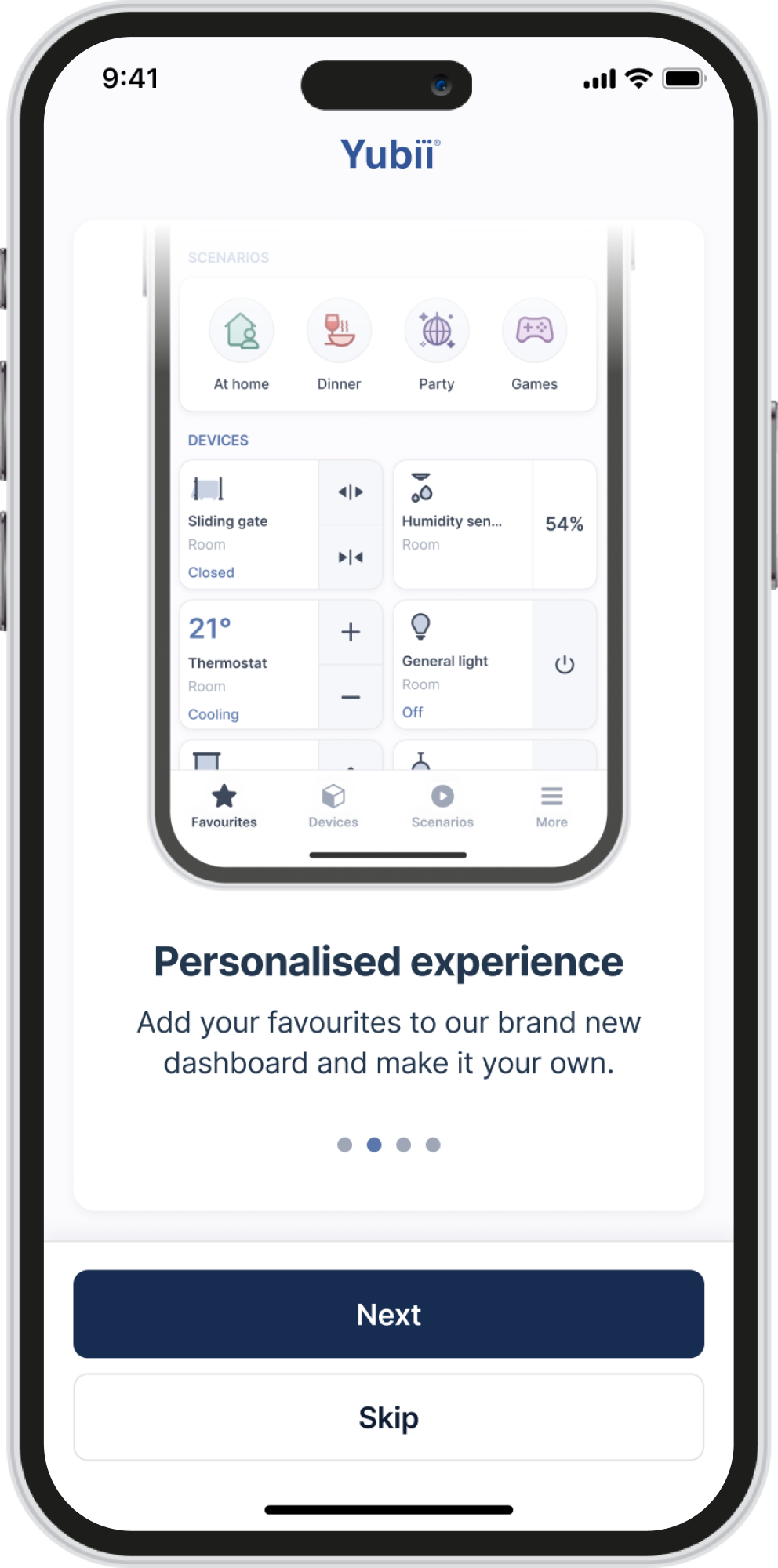 Nice Yubii Home Smart Home Zentrale für Z-Wave und Nice