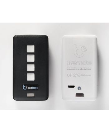 BleBox uRemote Pro Farbe schwarz - Fernbedienung mit Metalloberflächenelementen - uWiFi   BleBox uRemote Pro Farbe schwarz - Fernbedienung mit Metalloberflächenelementen - uWiFi