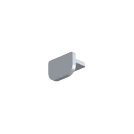 Endstück Simple 150 chrom