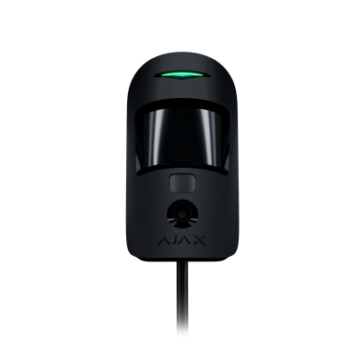 AJAX Superior MotionCam Fibra Bewegungsmelder mit Kamera, Schwarz, Produktansicht
