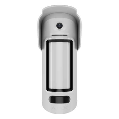 AJAX MotionCam Outdoor HighMount (PhOD) Jeweller Bewegungsmelder mit Kamera, Weiß, Produktansicht