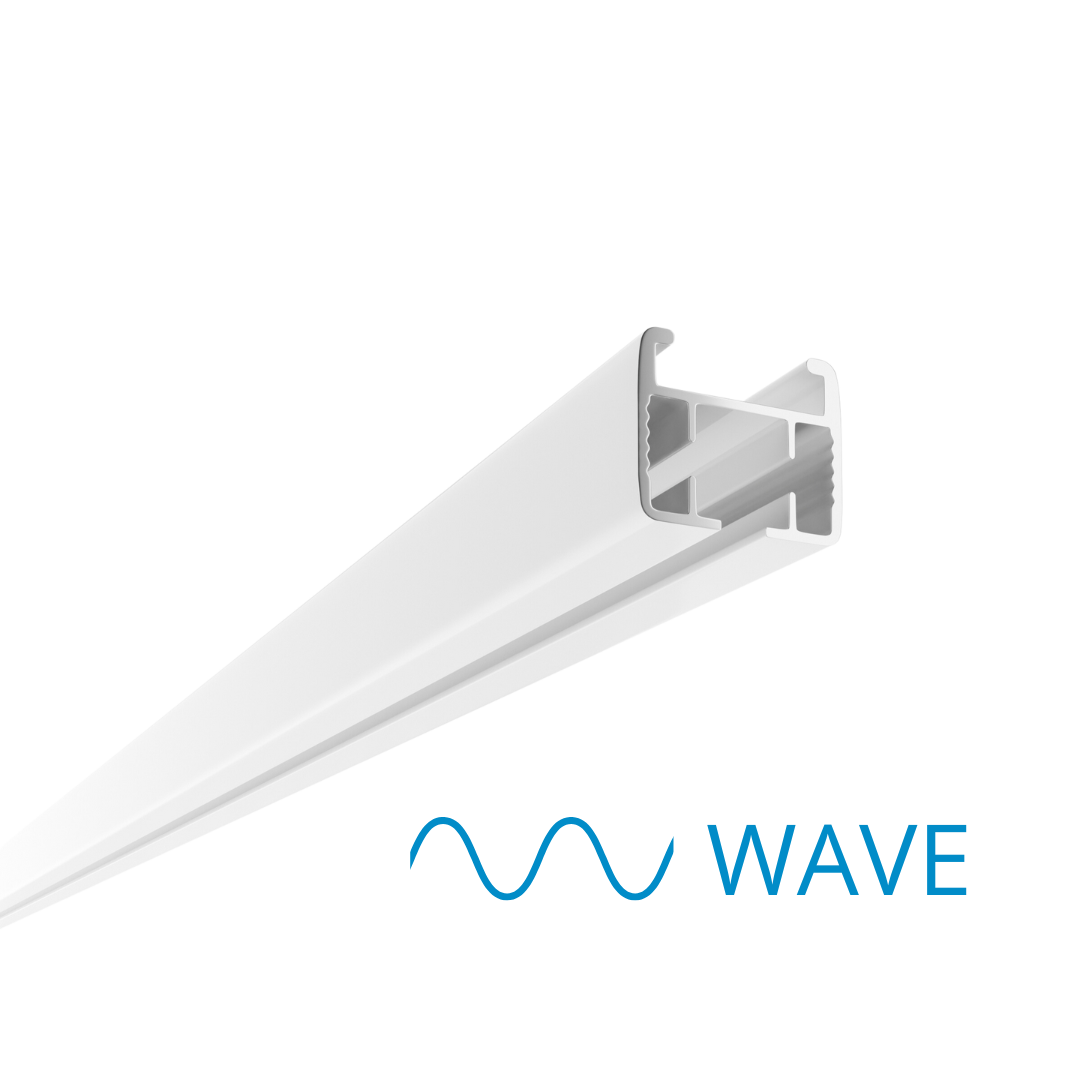 Mio Decor mMotion Wave Deckenschiene in Weiß