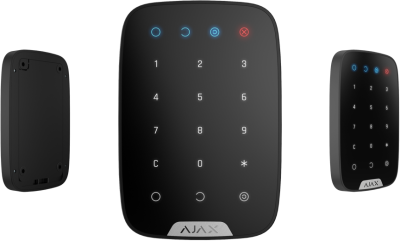 AJAX Keypad Bedienteil, Schwarz