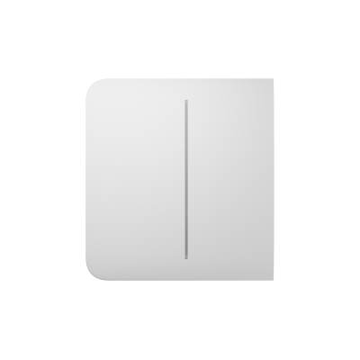 AJAX SideButton (2-gang) Schalterwippe, Weiß