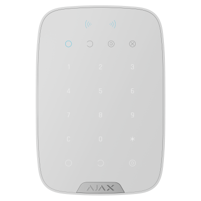 AJAX Superior KeyPad Plus G3 Jeweller Bedienteil, Weiß