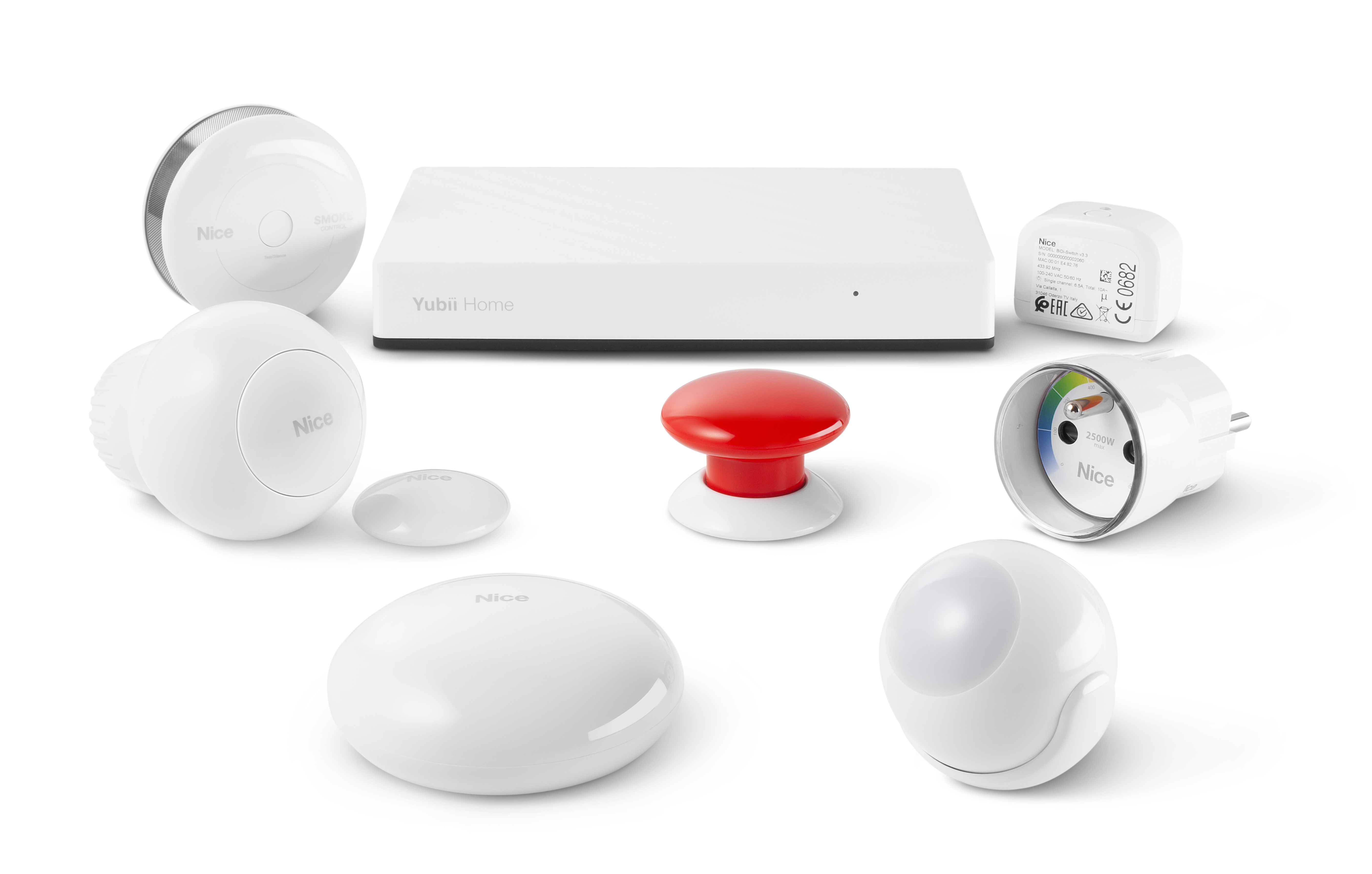 Nice Yubii Home Smart Home Zentrale für Z-Wave und Nice