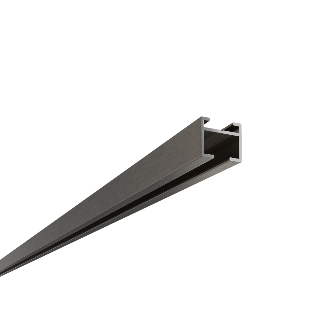 Simple 155 Deckenschiene in Schottischem Stahl