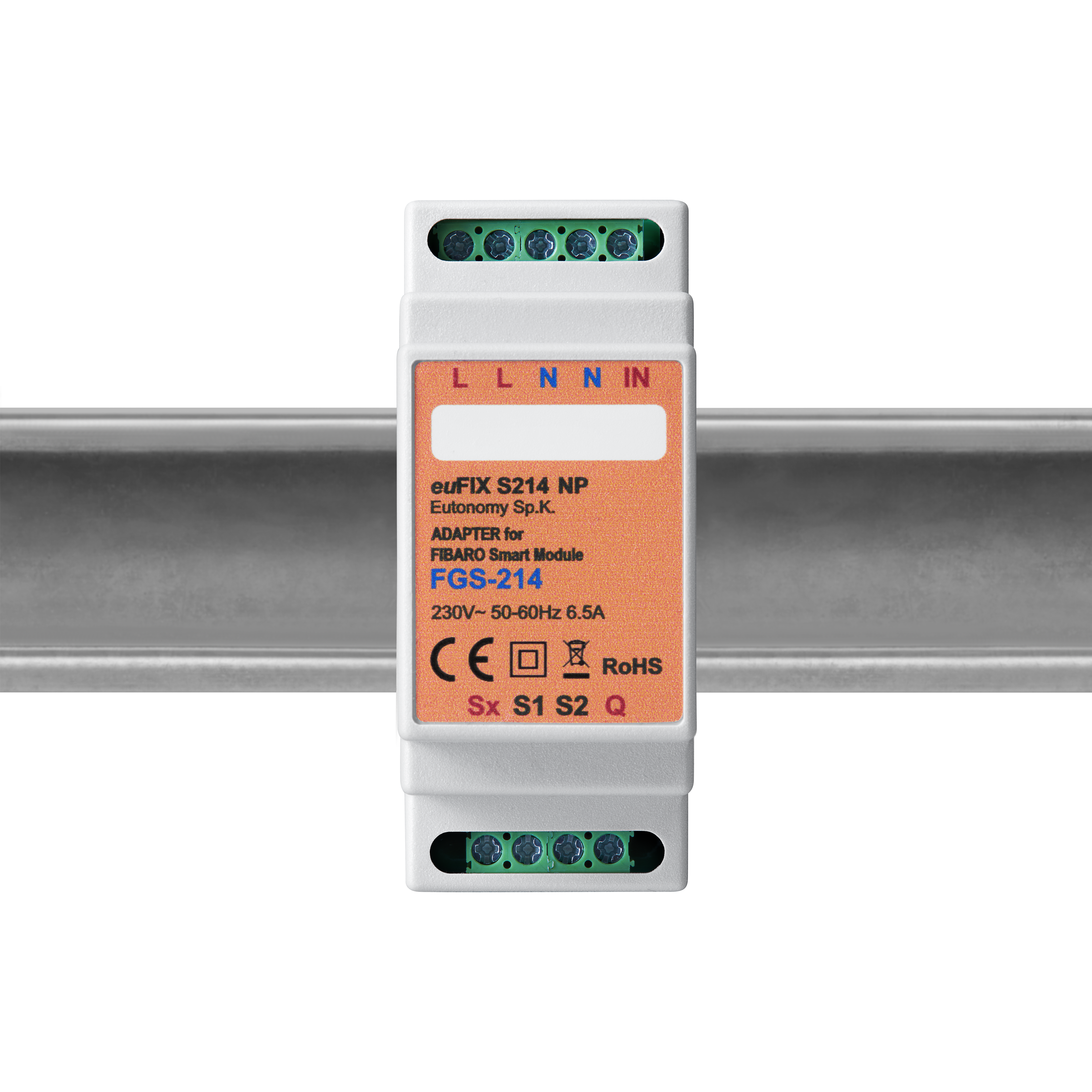 euFIX S214NP Eutonomy Adapter für FIBARO Smart Module FGS-214 euFIX S214NP Eutonomy Adapter für FIBARO Smart Module FGS-214