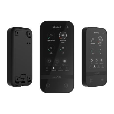 AJAX KeyPad TouchScreen Bedienteil, Schwarz