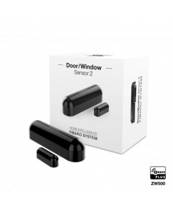 FIBARO Door-/Window Sensor 2 Schwarz/Anthrazit FGDW-002-3