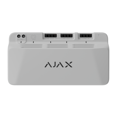 AJAX Superior LineSupply (75 W) Fibra Stromversorgung, Weiß