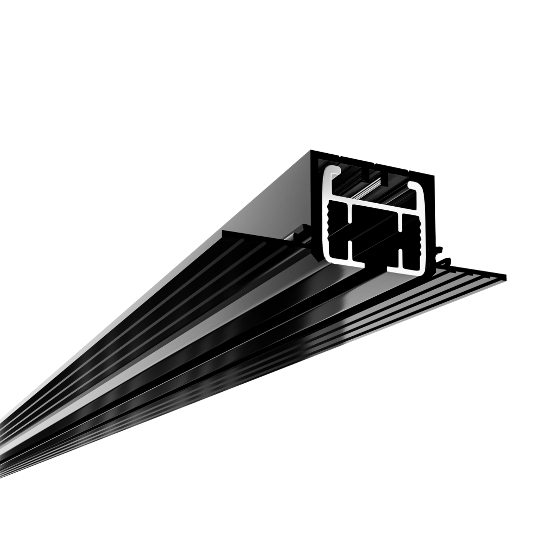 mMotion RE Unterputzschiene in Schwarz