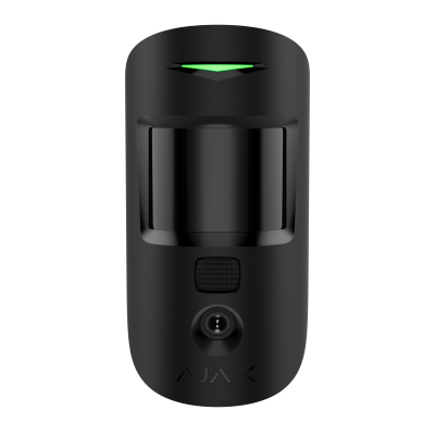 AJAX Superior MotionCam (PhOD) Jeweller Bewegungsmelder mit Kamera, Schwarz, Produktansicht