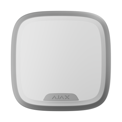 AJAX Superior StreetSiren Plus Jeweller Außensirene, Weiß, Produktansicht