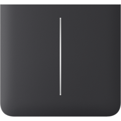 AJAX SideButton (2-gang) vertical Schalterwippe, Graphit