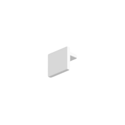 Endstück Simple 155 weiß