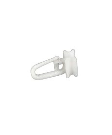 Mio Decor Gardinengleiter für SIMPLE Schienen, 100 Stück Art. 010 Gardinengleiter weiss