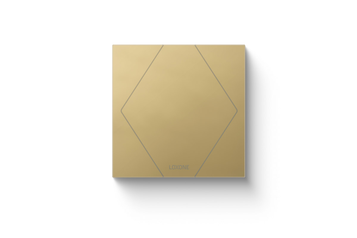 Loxone Touch Pure Classic Air Gold