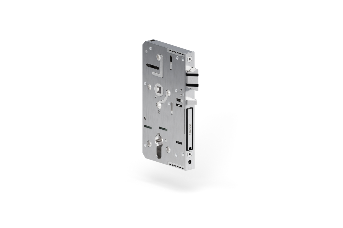 Loxone Door Lock Air Battery für Glastüren, Produktansicht