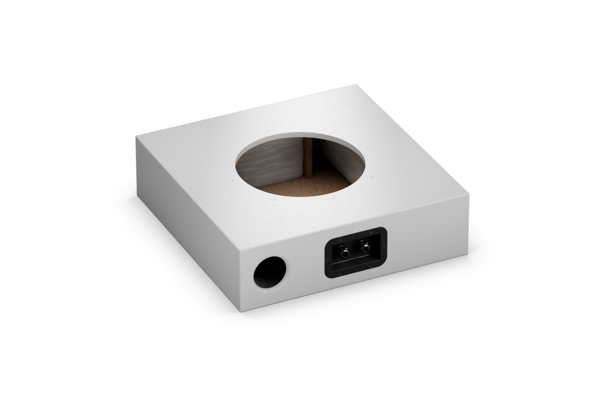 Loxone Aufbaubox für 10" Install Speaker Weiß