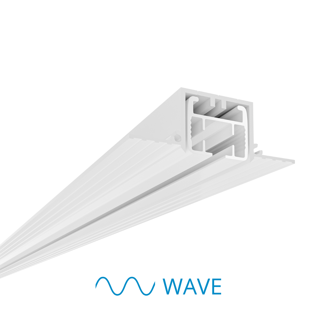 Mio Decor mMotion RE Wave Unterputzschiene in Weiß