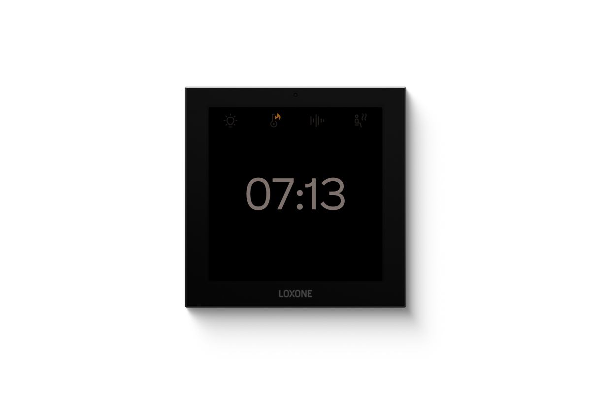 Loxone Touch Pure Display Air, Frontansicht