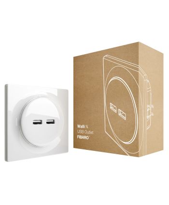 FIBARO Walli N USB Outlet FGWU-021