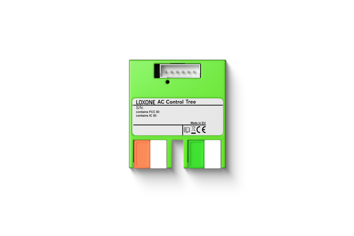 Loxone AC Control Tree für Gree, Anschlüsse im Detail