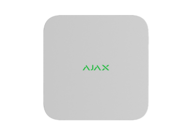 AJAX NVR 16-ch Netzwerkrekorder, Weiß