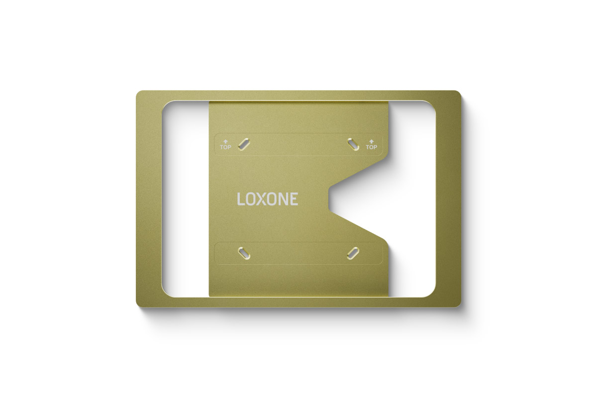 Loxone iPad Wallmount 10,9" Gold