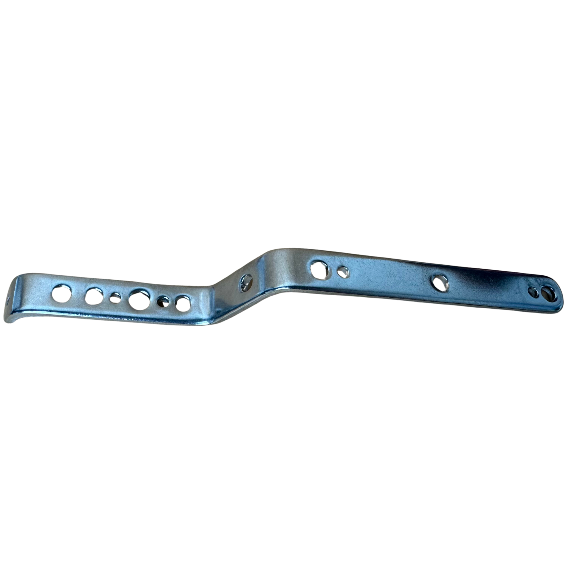 Zugarm lang für elektrische Vorhangschienen Zugarm lang silber