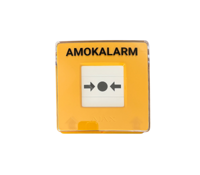 AJAX Manual Call Point Gelb Handfeuermelder