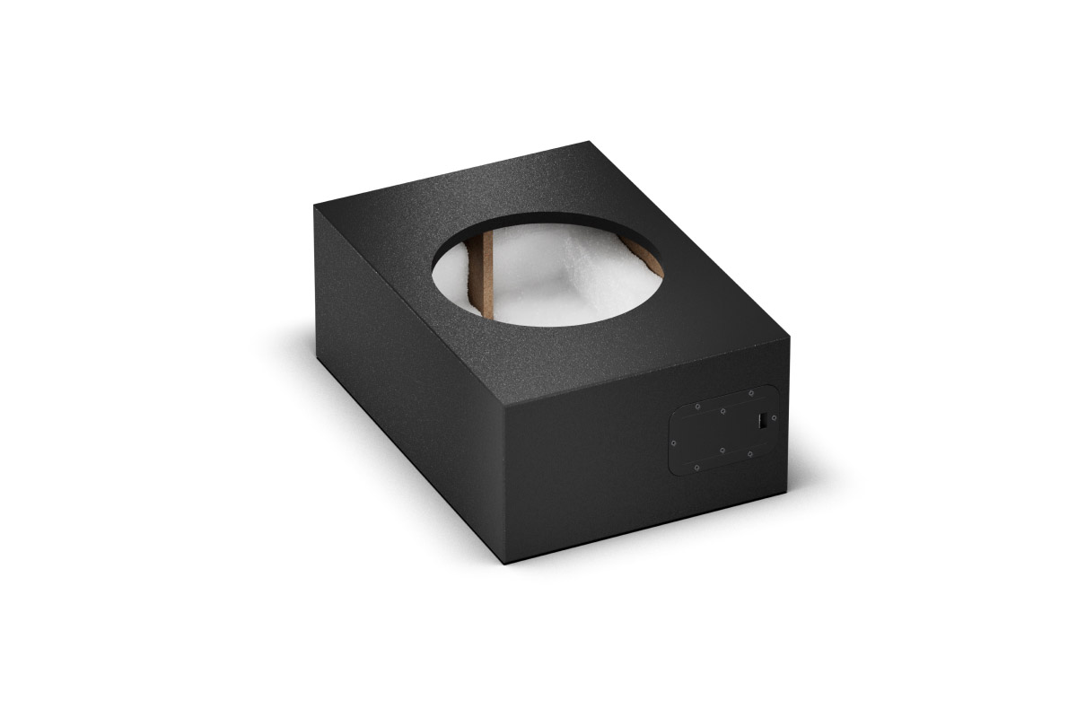 Loxone Gehäuse für 10” Install Speaker Schwarz