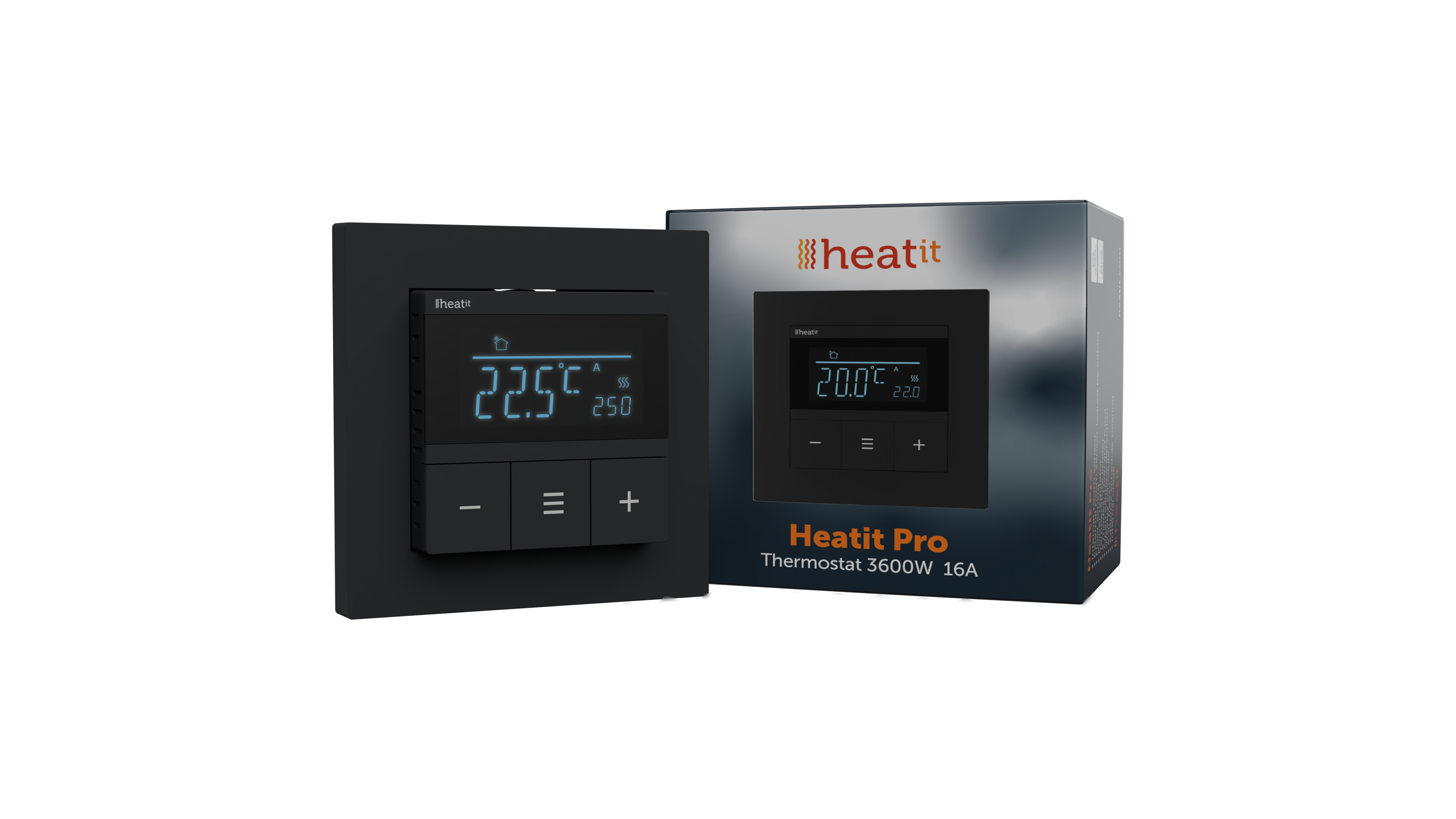 Heatit Pro Thermostat 3600W 