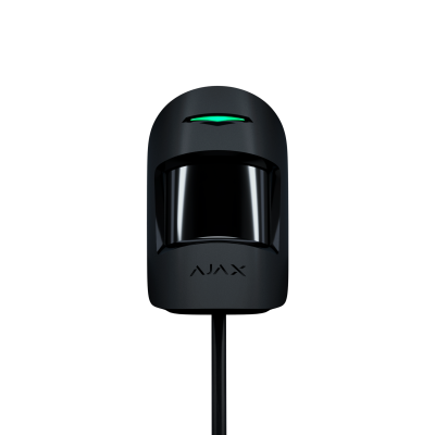 AJAX Superior MotionProtect Plus Fibra Bewegungsmelder, Schwarz, Produktansicht