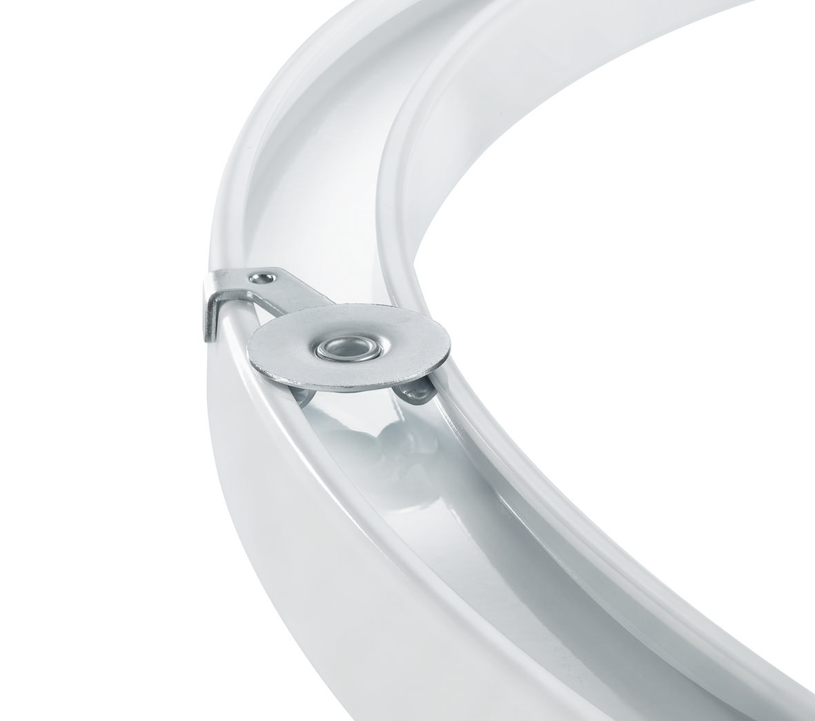 Punktuelle Biegung für elektrische Vorhangschienen Gebogene Vorhangschiene