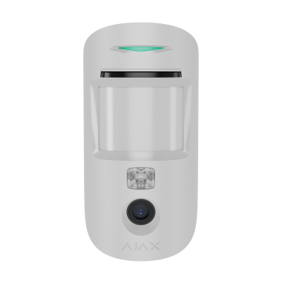 AJAX Superior MotionCam AM (PhOD) Jeweller Bewegungsmelder mit Kamera, Weiß, Produktansicht