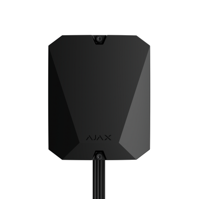 AJAX Superior Hub Hybrid (4G) hybride Alarmzentrale, Schwarz, Produktansicht