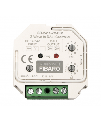 Z-Wave to DALI Controller SR-2411-ZV-DIM