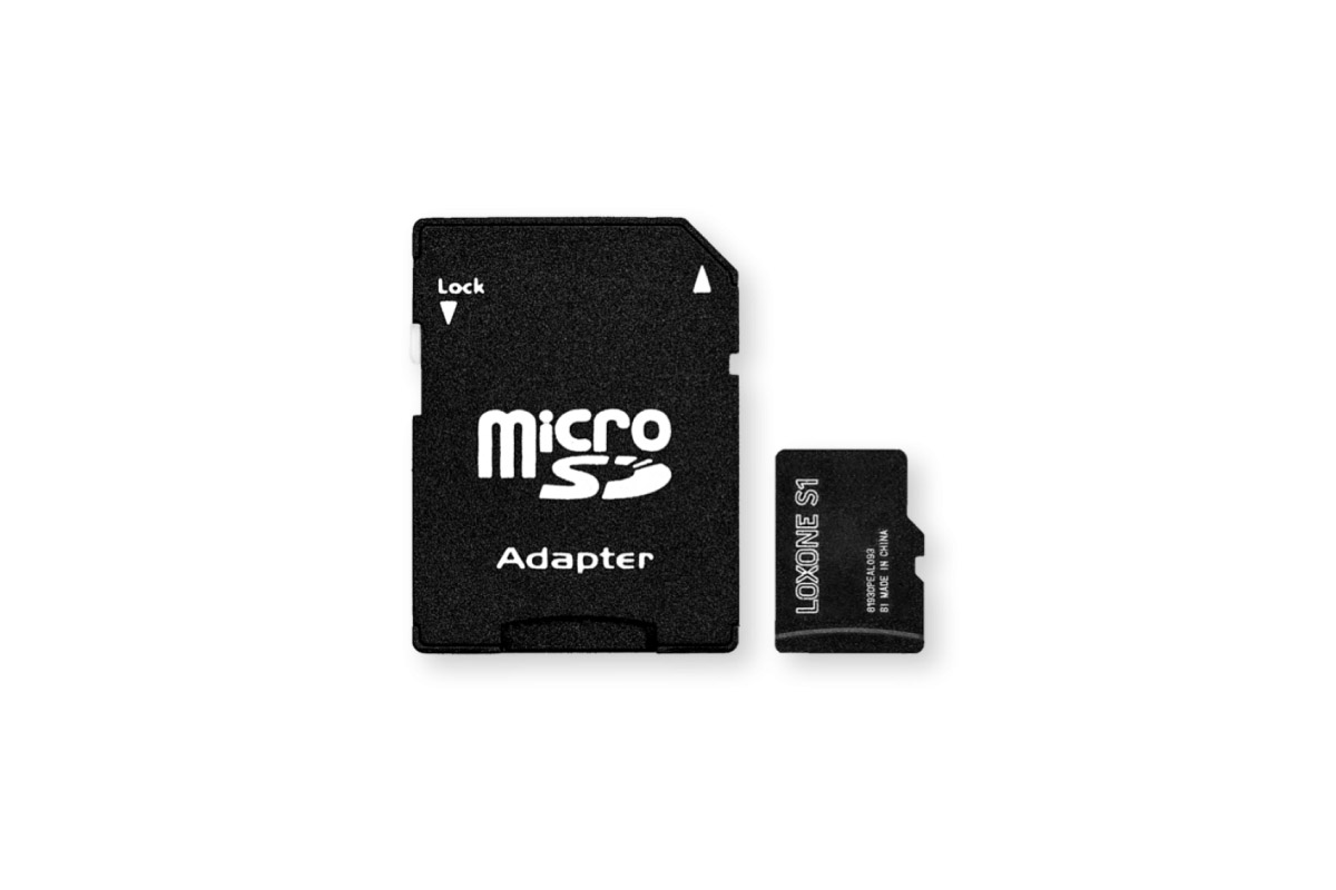 Loxone SD-Karte mit Firmware Miniserver Gen. 1