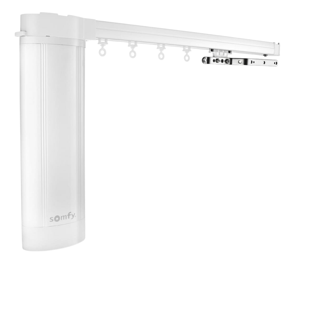 Somfy Movelite Wirefree 35 RTS - Elektrische Vorhangschiene Microflex   Somfy Movelite Batterie RTS
