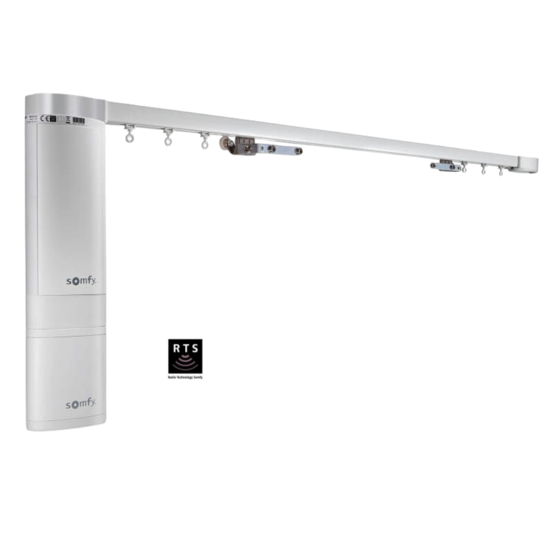 Somfy Irismo 45e Wirefree RTS - Batteriebetriebene Vorhangschiene Microflex Somfy Vorhangschiene Batterie