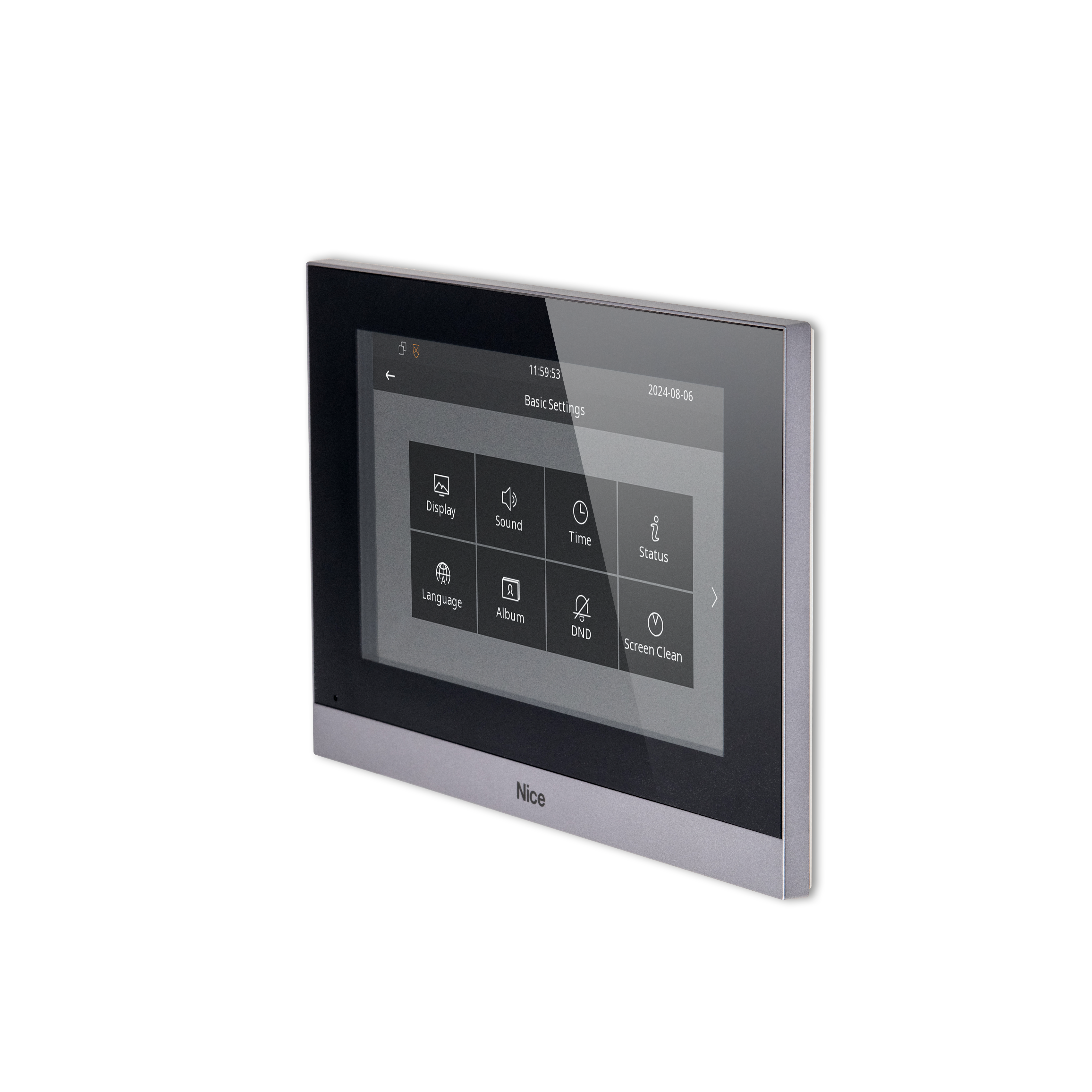 Nice MyBell IP Innenmonitor Basic 7 Zoll mit Touchscreen