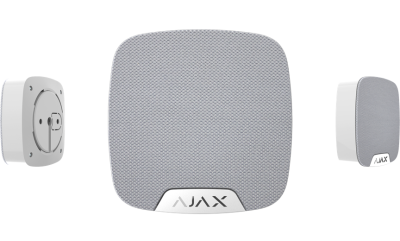 AJAX Superior HomeSiren Jeweller Innensirene, Weiß, Produktansicht