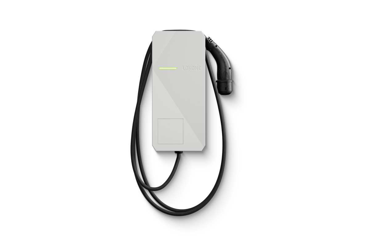 Loxone Wallbox Ladekabel 22 kW, Stecker im Detail