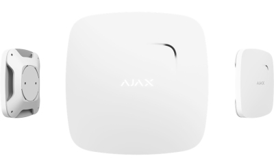 AJAX FireProtect Brandmelder, Weiß, Produktansicht