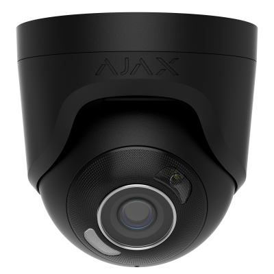 AJAX TurretCam HL Turret Überwachungskamera, Schwarz